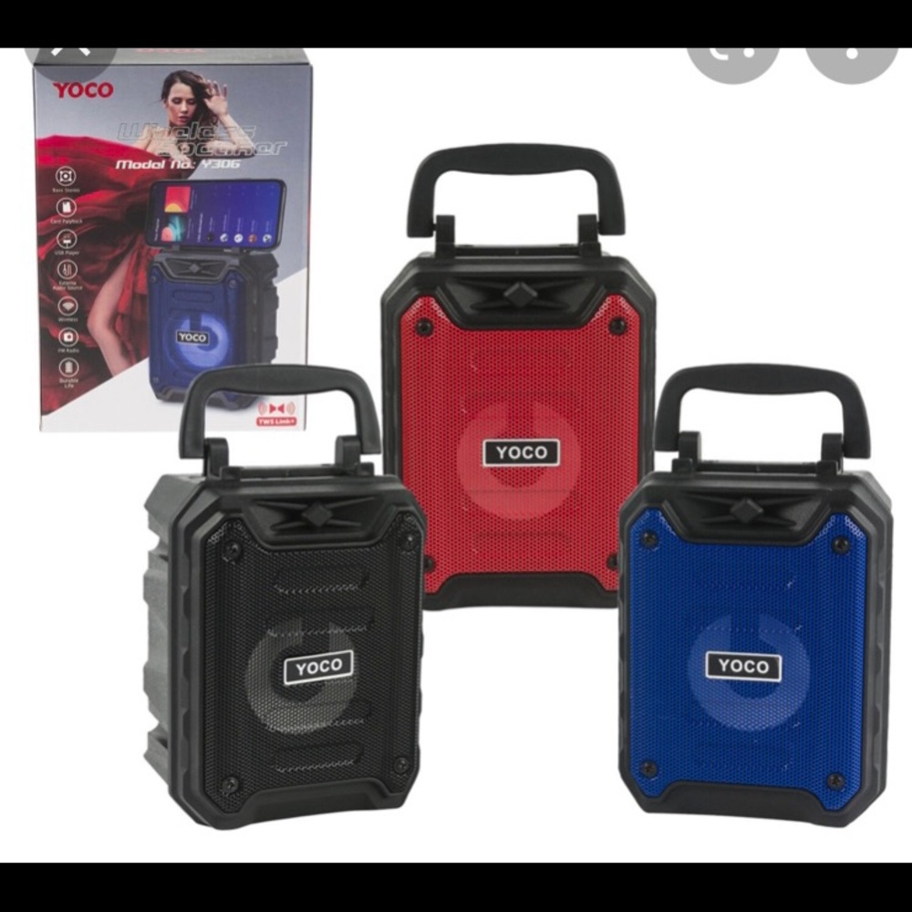 New Wireless Speaker color black